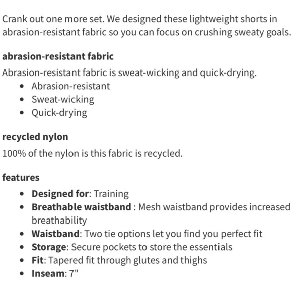 Lululemon License To Train Short 7" *Linerless in Ember Radiate Mango Dream - Picture 3 of 8